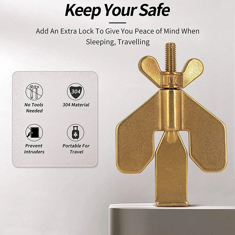 DoorLocked | Portable Anti-Theft Door Lock