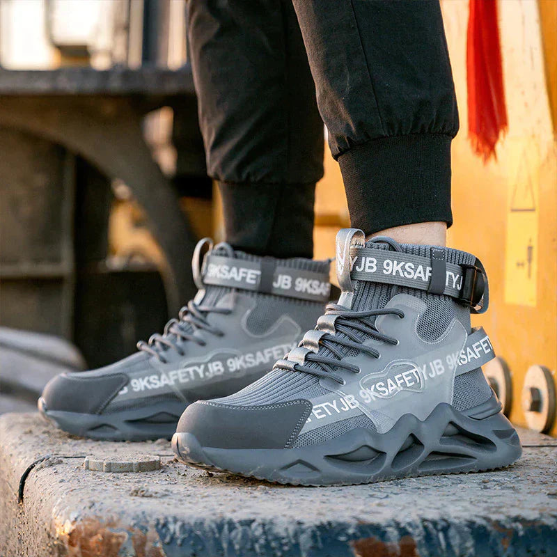 Dela Non-Slip Work Shoes – Breathable Lightweight Summer Footwear