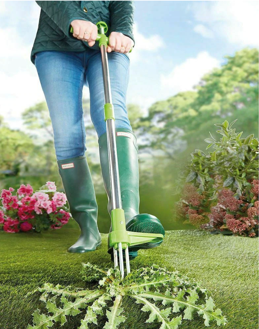 Weed Puller Tool – Long Handle Root Remover for Lawn & Garden