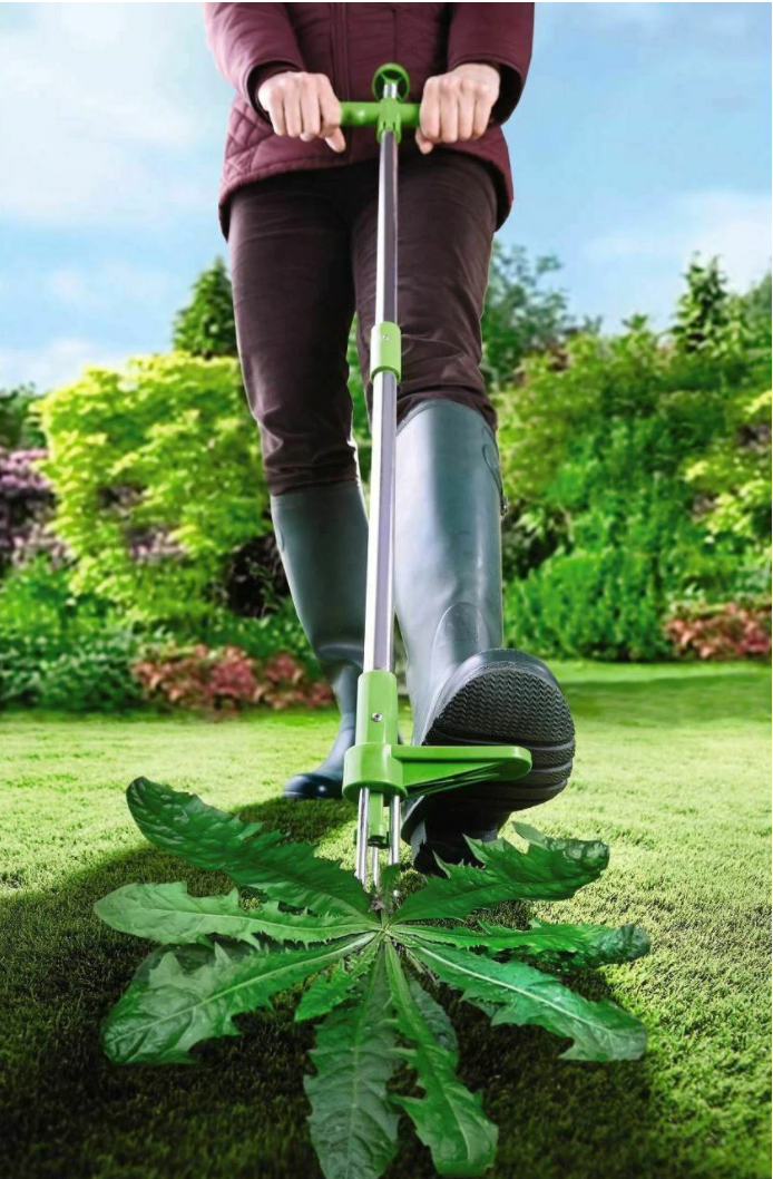 Weed Puller Tool – Long Handle Root Remover for Lawn & Garden