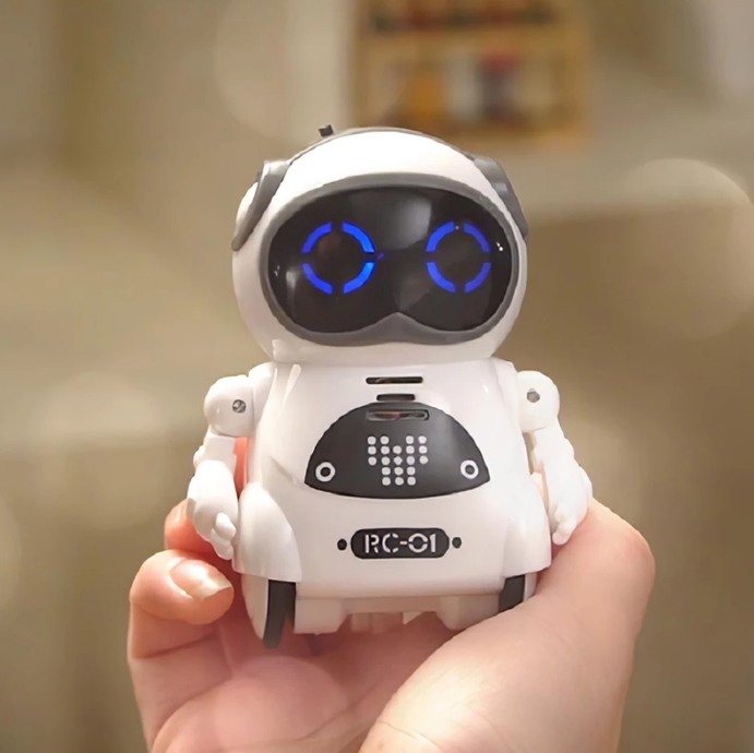Pocket RC Robotics For Kids Talking Interactive Dialogue Voice Recognition Robots Toy Telling Story