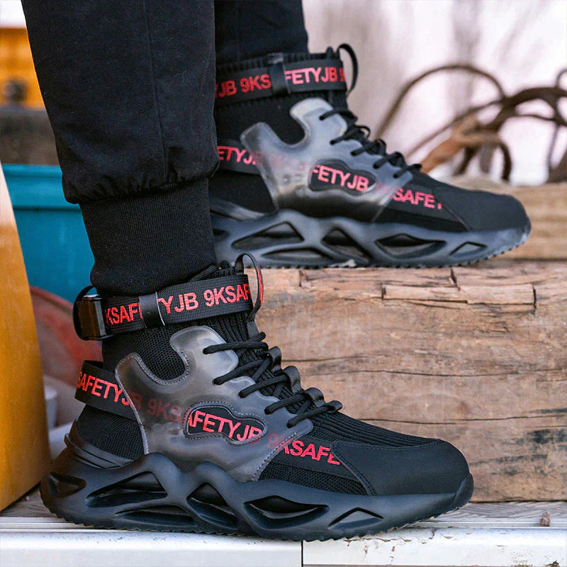 Dela Non-Slip Work Shoes – Breathable Lightweight Summer Footwear