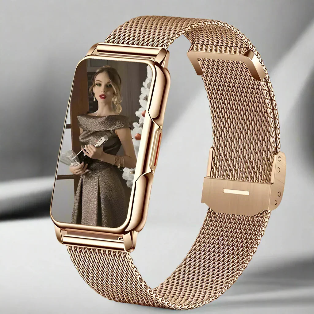 Smartwatch for Men & Women – Full Touch Fitness & Health Tracker