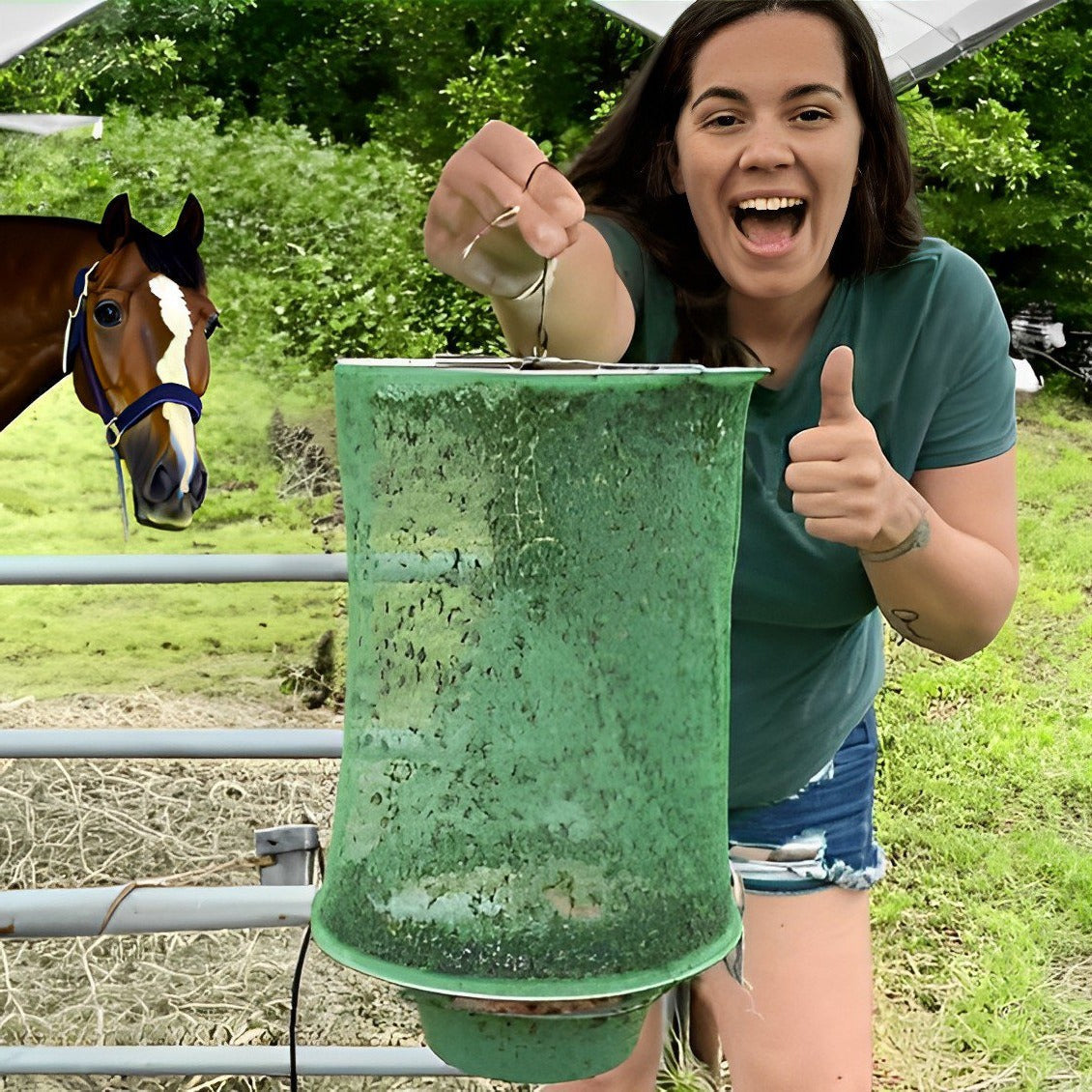 Reusable Stable Fly Trap – Outdoor Ranch & Barn Insect Catcher
