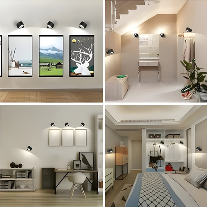 Oplaadbare Wandlamp met 360° Rotatie | Ventayo