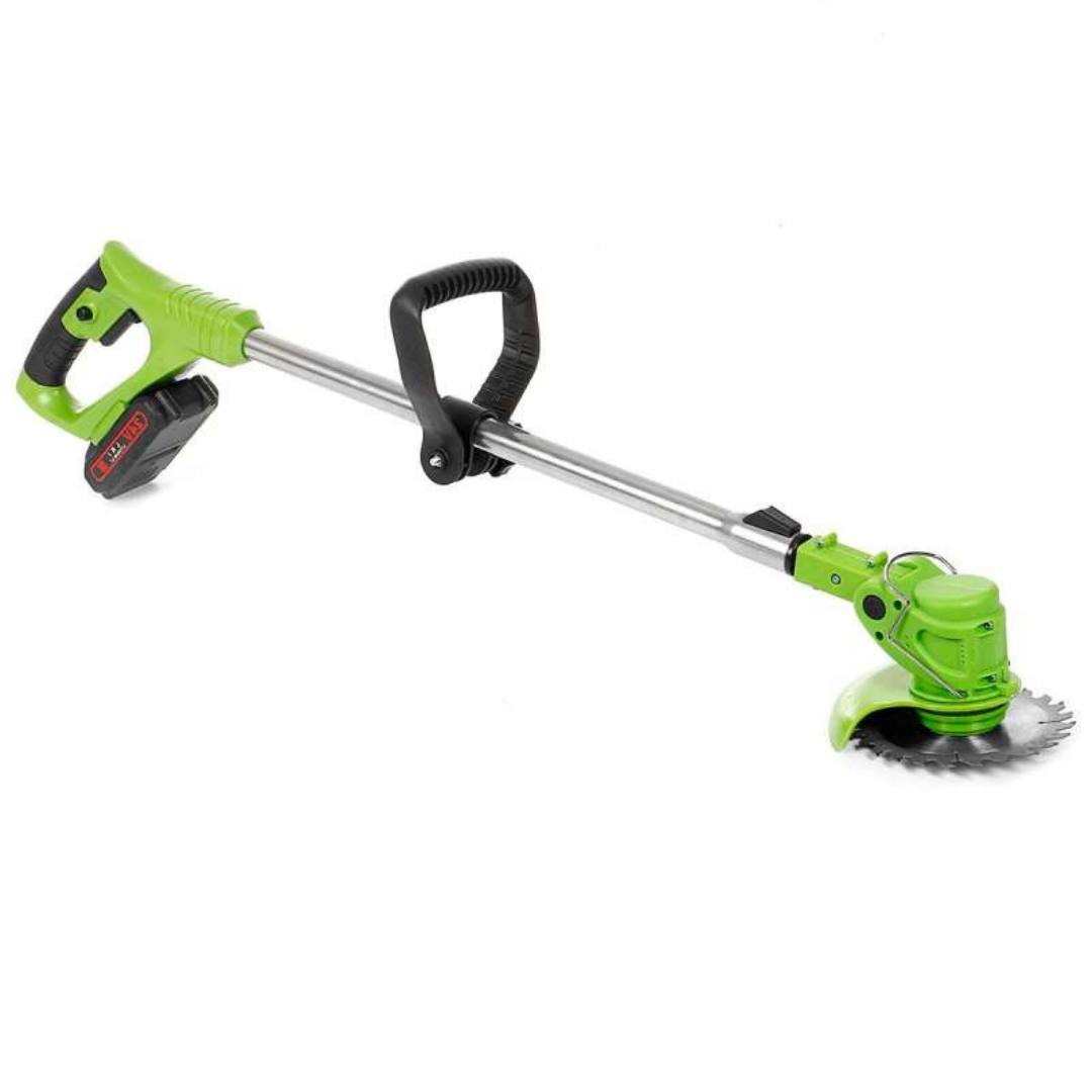 Heavy Duty Cordless Strimmer & Brush Cutter – 2000mAh Battery, 240 Min Runtime | Ventayo