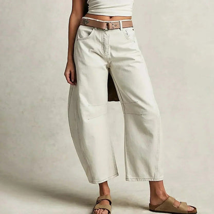 Wide leg jeans for women