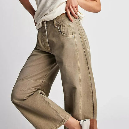 Wide leg jeans for women