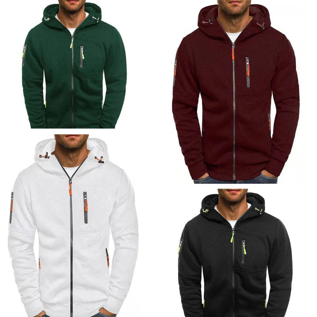 Men's Full Zip Up Hoodie