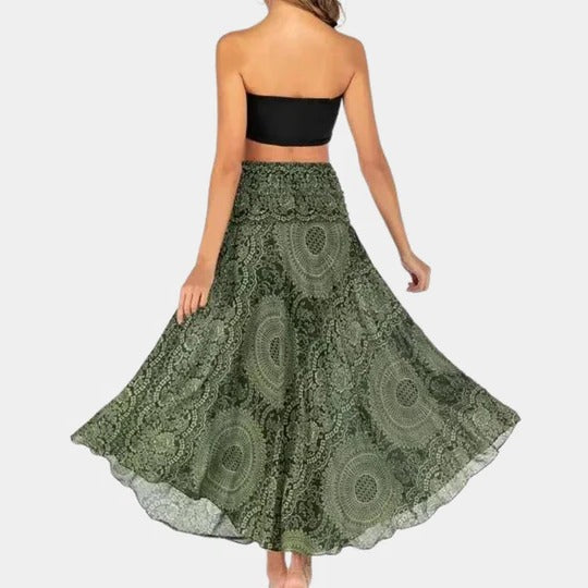 Bohemian Maxi Skirt For Women