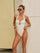 Bow Tie Halter One-Piece Swimsuit