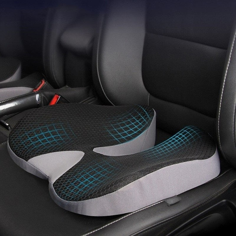 Memory Foam Car Seat Cushion – Ergonomic Support for Driving Comfort