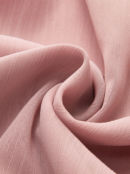 Chiffon Ruffle Sleeve Blouse