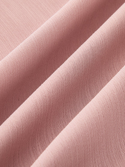 Chiffon Ruffle Sleeve Blouse