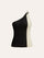 Color Block One Shoulder Top