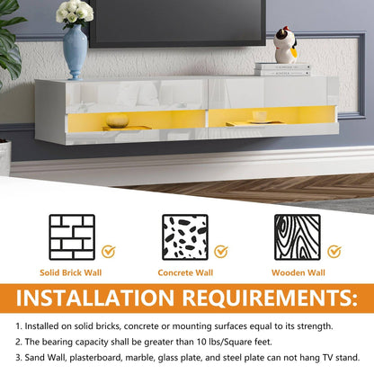 Soporte flotante para TV