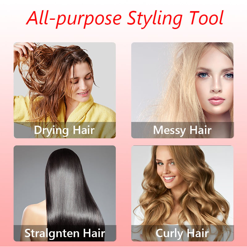 StyleMaster | Estilizador y Secador de Cabello de Aire Caliente Giratorio 3 en 1