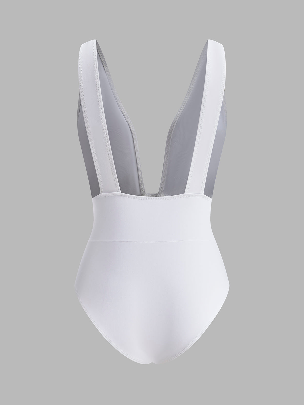 Deep V Plunge One-Piece Swimsuit