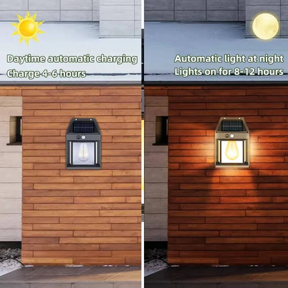 Solar Wall Lamp Outdoor, Set of 2 | Ventayo