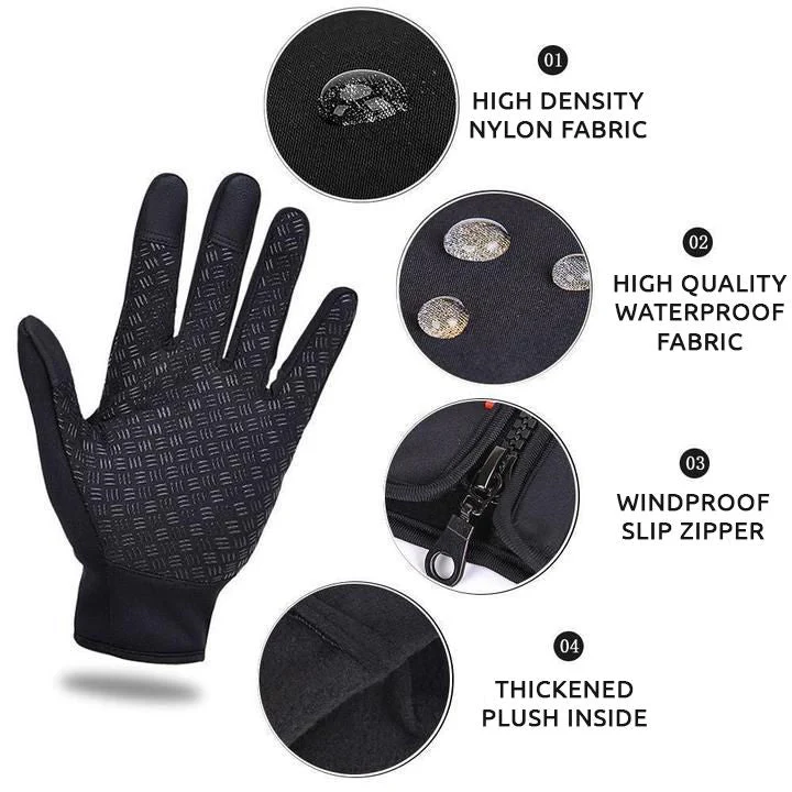 Thermal Gloves, Unisex Touch Screen Winter Gloves | Ventayo