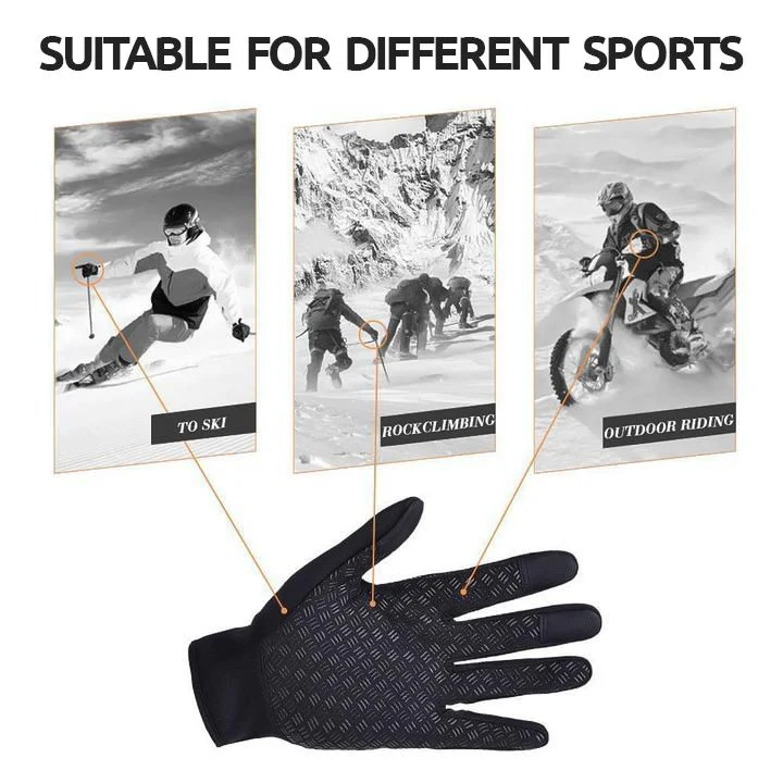 Thermal Gloves, Unisex Touch Screen Winter Gloves | Ventayo