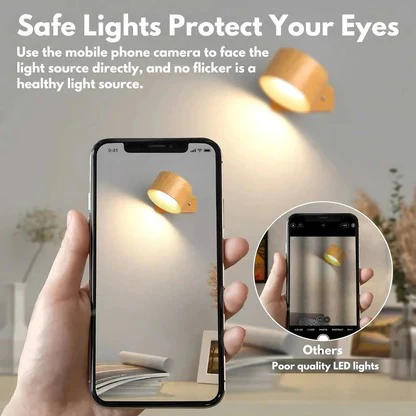 Oplaadbare Wandlamp met 360° Rotatie | Ventayo