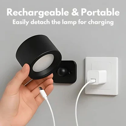 Oplaadbare Wandlamp met 360° Rotatie | Ventayo