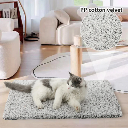 Non-Electric Heating Pad for Cats & Dogs – Washable Self-Warming Pet Mat