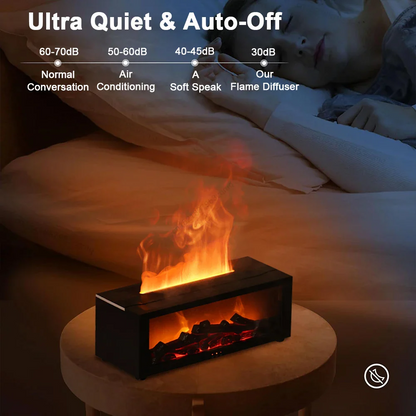 Air Humidifier and Air Purifier with Aromatherapy Flame Effect | Ventayo