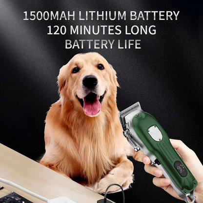 Professional Dog Hair Clipper All Metal Rechargeable | Ventayo