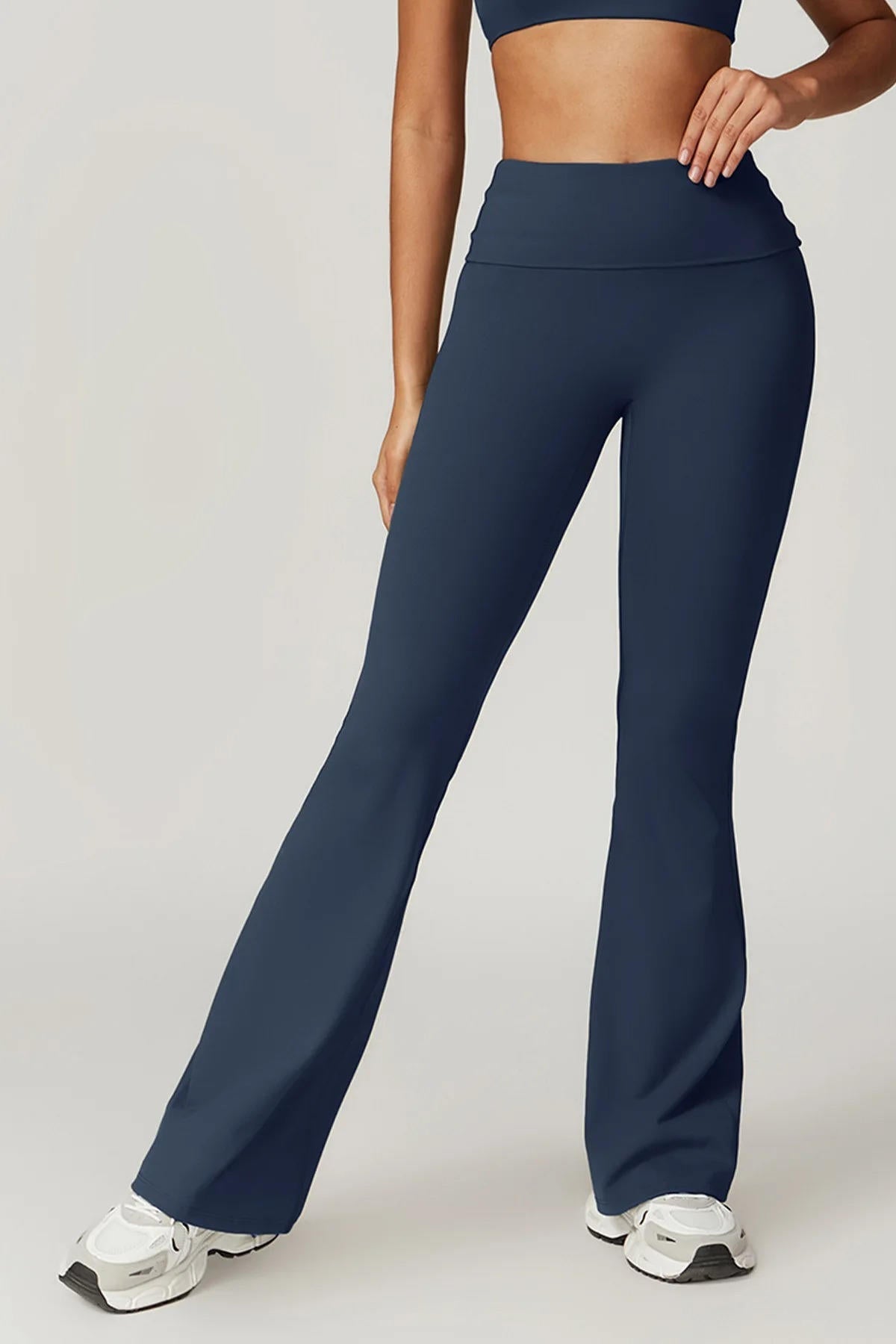 High Waisted Yoga Pants With Tummy Control