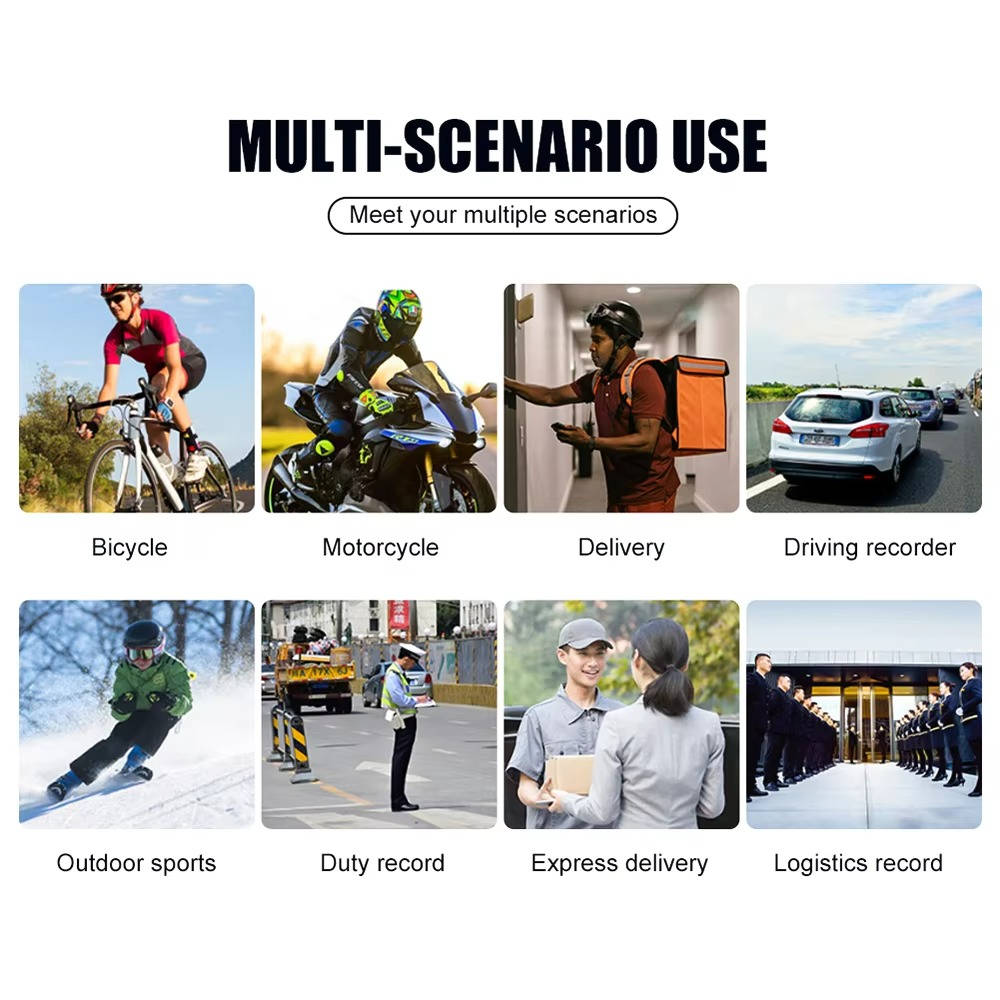 180° police professional body camera with night vision