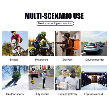 180° police professional body camera with night vision