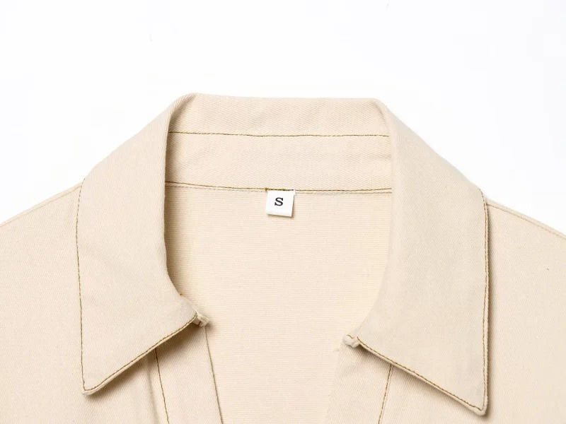 Women's Fitted button down Denim Dress