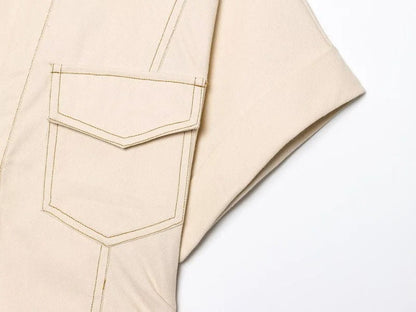 Women's Fitted button down Denim Dress