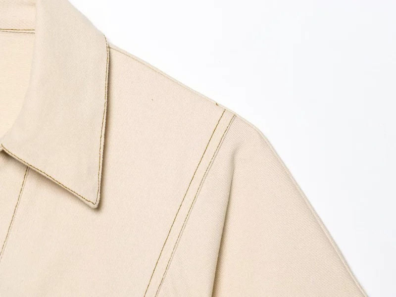 Women's Fitted button down Denim Dress