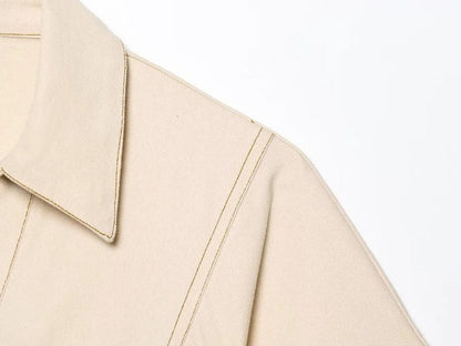 Women's Fitted button down Denim Dress