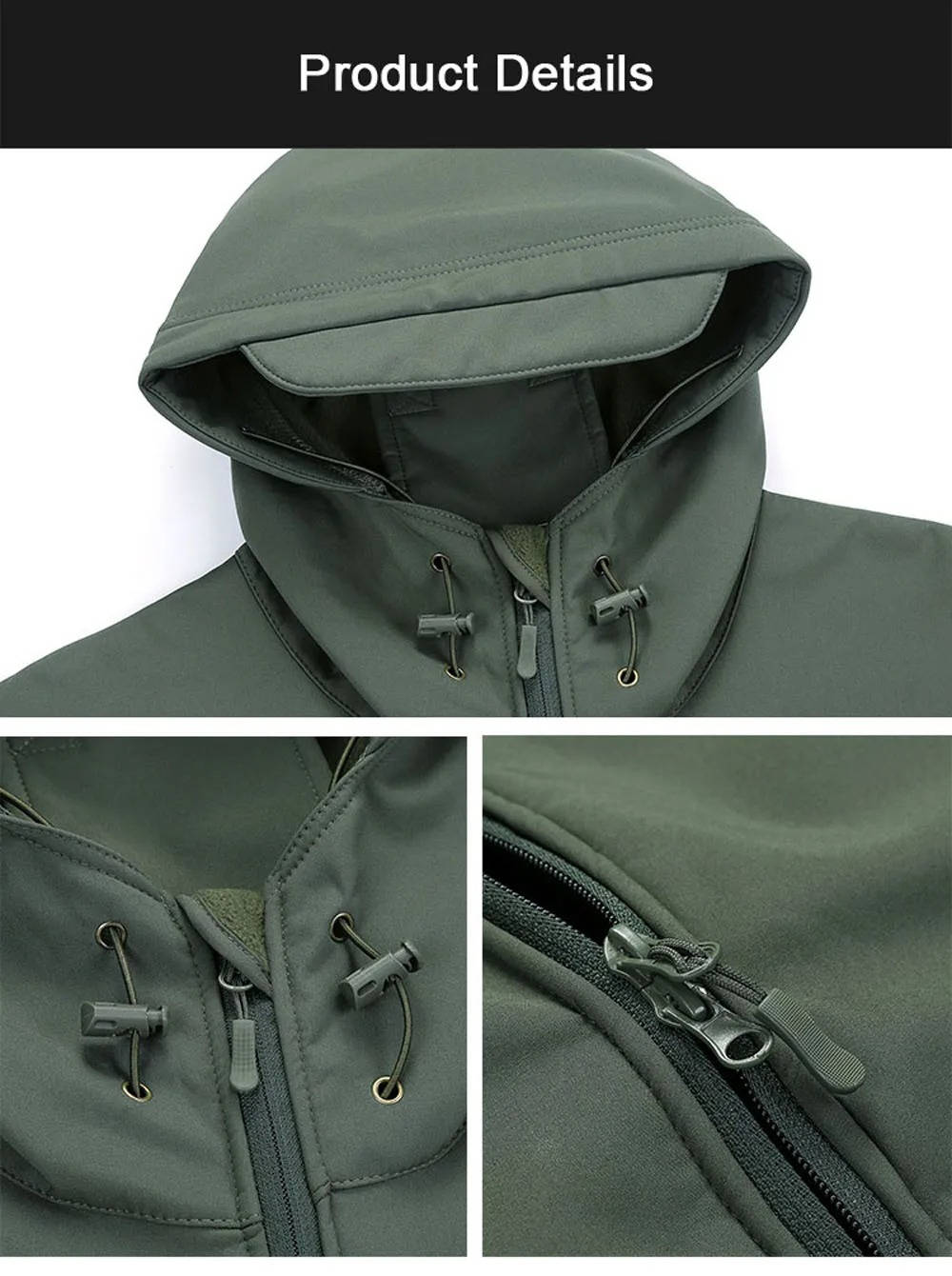 Men's Military Tactical Softshell Jacket