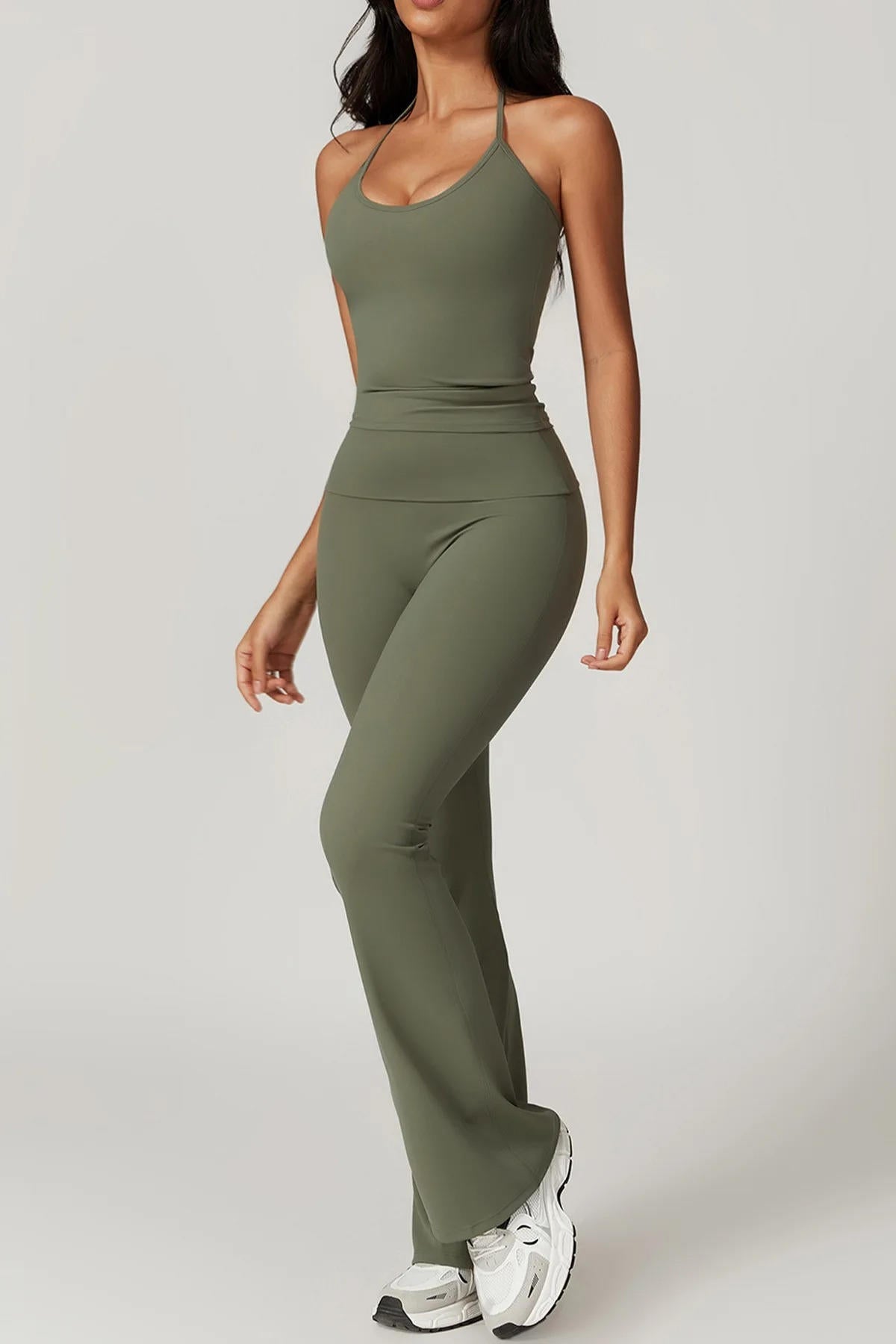 High Waisted Yoga Pants With Tummy Control