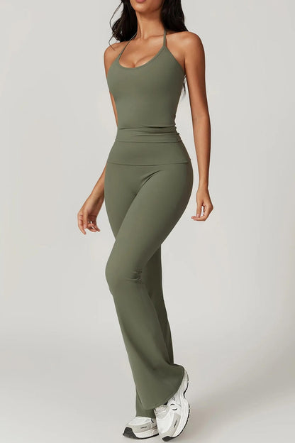 High Waisted Yoga Pants With Tummy Control