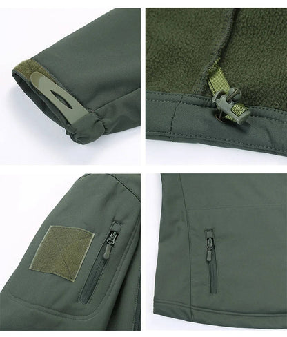Men's Military Tactical Softshell Jacket