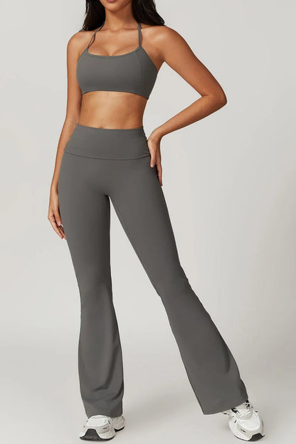 High Waisted Yoga Pants With Tummy Control