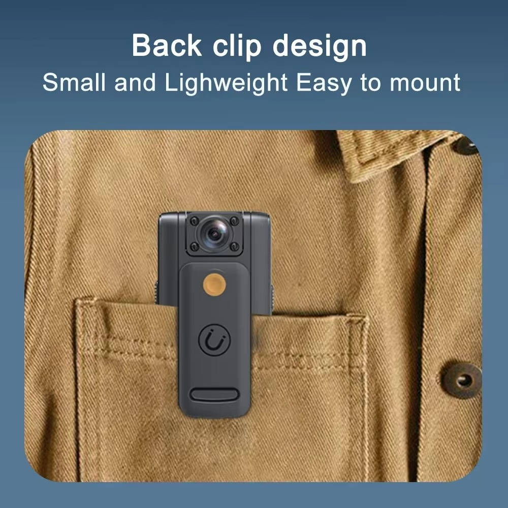 180° police professional body camera with night vision