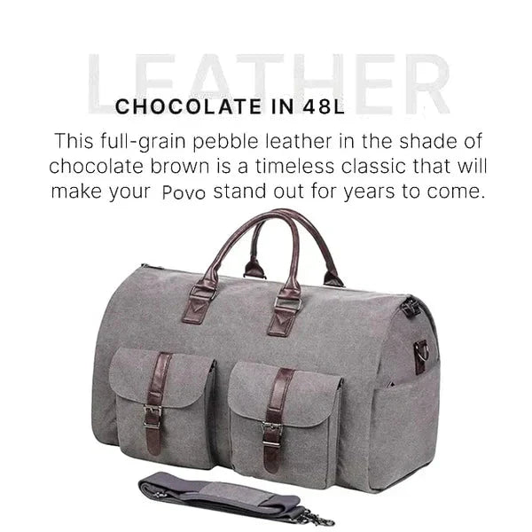 Stylish 3-in-1 Convertible Duffle Bag