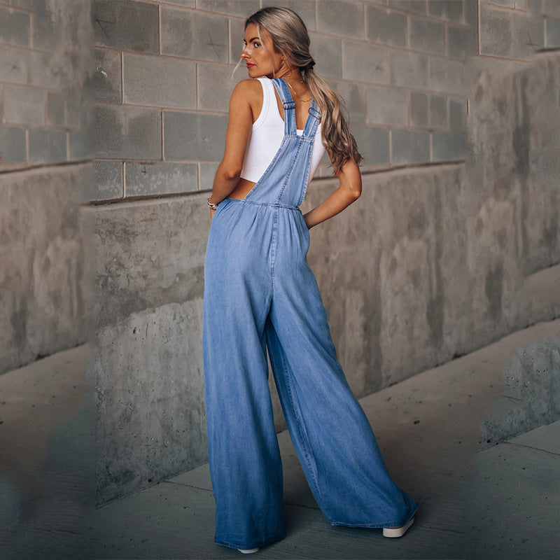 Eliza - Denim Jumpsuit For Women