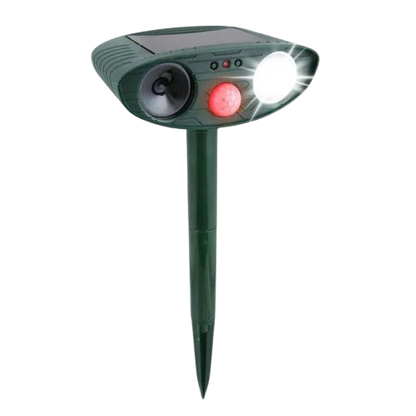 Ultrasonic Solar Deer Repeller – Motion Sensor Animal Deterrent for Garden & Yard