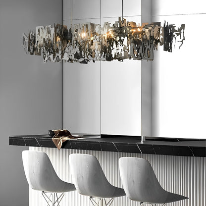 Fantasy Order Vintage Rustic Hollow LED Post-Modern Chandelier Lighting