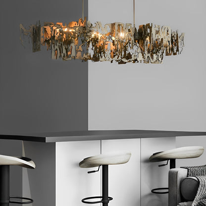 Fantasy Order Vintage Rustic Hollow LED Post-Modern Chandelier Lighting