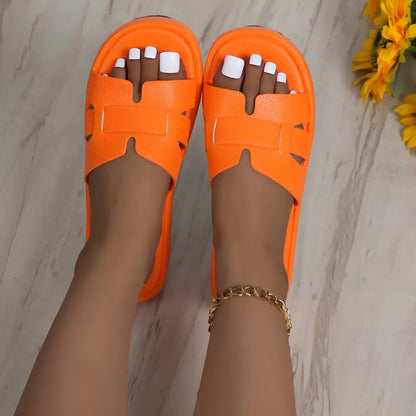 flip flops - glitter summer slippers for the beach