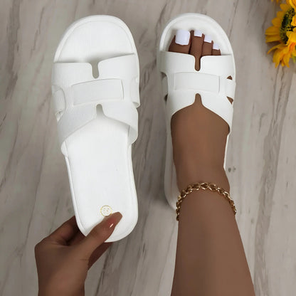 flip flops - glitter summer slippers for the beach